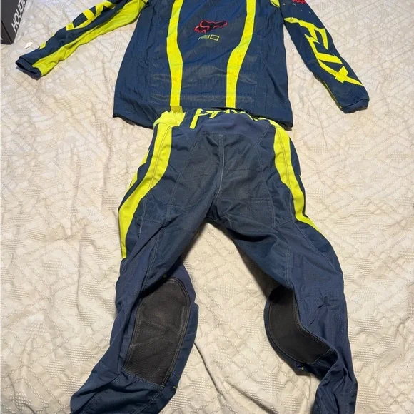 Fox Black and Yellow Racing Gear